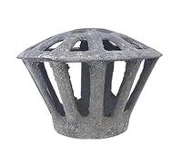 Cast Iron Drain Grate - Waterproof Gutter Cover, Filter Protection, Easy Installation Process | Outdoor Drain Fittings for Garden, Patio, Landscape, Balcony, Basement Roofs