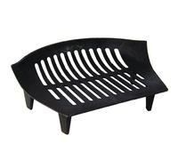 Cast Iron Fire Grate Black Fireside Open Fuel Stool Basket New By Home Discount