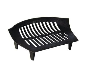 Cast Iron Fire Grate Black Fireside Open Fuel Stool Basket New By Home Discount