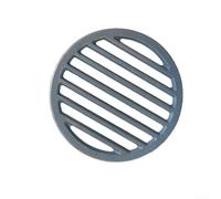 Cast Iron Fire Grate in Round Configuration for Use in Residential Fireplaces Requiring Durability and Thermal Stability (20cm)