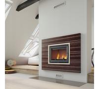 Cast iron fireplace KRATKI ANTEK 10 kW Wood / logs burner insert + free stand