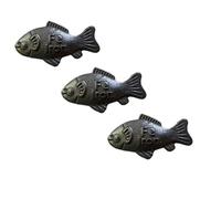Cast Iron Fish Figurine for Iron Deficiency | Nautical Animal Decor & Dietary Supplement | Prenatal Nutrition Support | Infused Cooking Aid | Reusable Home & Kitchen Accent (3)