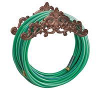 Cast Iron Antique Design Wall Mounted Garden Hose Holder Stand Storage Ornament