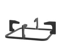 Cast Iron Gas Stove Rack, Black Anti-slip Burner Support | Kitchen Bracket, High Temperature Resistance, Easy Cleaning, Comfortable Operation, Square Design
