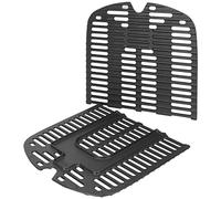 Cast Iron Grill Grates for Weber Traveler Gas Grill, 9010001 Model, Cooking Griddle Replacement Part for Weber Traveler Grill Cover, 2PCS