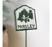 Cast Iron Herb Markers (Parsley)