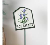 Cast Iron Herb Markers (Rosemary)