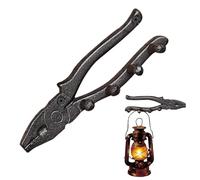 Cast Iron Hooks | Plier Shape Vintage Heavy Duty,Hat Hook Wall Mounted - for Mechanics Craftsmen Woodworkers Garage Contractors Handymen Farmers Tool Shed Utility Room Basement