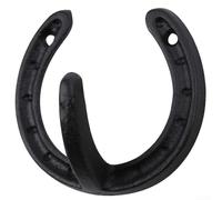 Cast Iron Horseshoe Wall Hook, Rustic Vintage Decor for Home Storage, Sturdy Hanger for Hats Keys(1pcs)