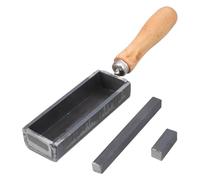 Cast Iron Ingot Molds Metal Casting Molds Melting Gold and Silver Jewelry Making Tool Iron Texture for Metal Jewelry Designing Accessories