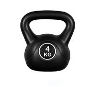 Cast Iron Kettlebell Range 4kg-20kg - Professional Grade Weights for Strength, Cross Training, Muscle Building & Fat Loss (4 KG)