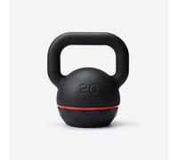 Cast Iron Kettlebell With Rubber Base 20 kg - Partially Recycled Cast Iron