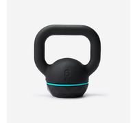 Cast Iron Kettlebell With Rubber Base 6 kg - Partially Recycled Cast Iron