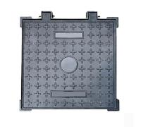 Cast Iron Manhole Cover & e11 Ton Load Capaci NonSlip Septic Tank Cover for Driveways Yards Sidewal50x50 cm (20x20 in)