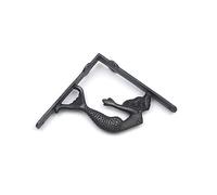 Cast Iron Mermaid Design Shelf Brackets 150mm x 150mm - Pair of Brackets