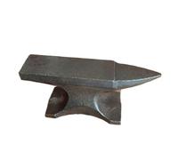 Cast Iron Mini Anvil, Retro Horn Anvil Paperweight & Desk Ornament | Rustic Old-Fashioned DIY Jewelry Making Tool & Decor