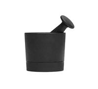 Cast Iron Mortar and Pestle, 4.2in Kitchen Tool for Crushing Herbs, Making Salsa, Pesto, and Garlic, Durable Handcrafted Essential for Gourmet Cooking