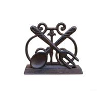 Cast Iron Napkin Holder Rustic Bird Design 13.5cm(A)