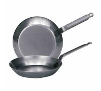 Cast Iron Pan Ø28Cm Frying Pan Without Lid Suitable For All Stoves Grill Pan