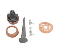Cast Iron Piston and Nose Valve Kit for Type 75 Handle Pump with Bolt Gasket and Leather Cuff Seal Assembly