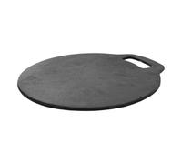 Cast Iron Pizza Stone 27 cm - 11 inch Cast Iron Pizza Oven Induction Ceramic Gas Electric BBQ Cast Iron Tortilla Stone, Pancake