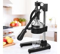 Cast iron Press Juicer, Manual Citrus Juicer, Professional Commercial Hand Press Manual Fruit Juicer, Heavy Duty Fruit Press Squeezer for Orange, Pomegranate, Lemon & Pomegranate