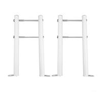 Cast Iron Radiator Feet, 2 Pack Floor Brackets, Thickened Low Carbon Steel Vertical Fixed Support, Salt Spray Resistant Stable Mounting, for Traditional Home Heating Decor(15CM)