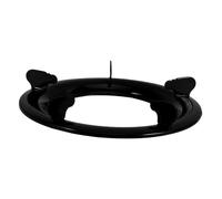 Cast Iron round Gas Stove Rack for Pots and Gas Stoves Black