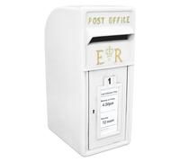 Cast Iron Royal Mail Post Box - White
