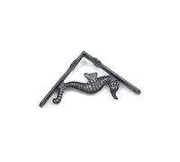 Cast Iron Seahorse Design Shelf Brackets 125mm x 125mm - Pair of Brackets
