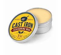 Cast Iron Seasoning Wax, 7 OZ Carbon Steel Seasoning Wax for Skillet Care