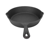Cast Iron Skillet, Even Heat Retention (20cm/7.9in) | Durable cast iron, Oven safe to 500℉, Suitable for grilling, Compatible with most heat sources
