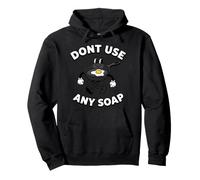 Cast Iron Skillet Funny Dont Use Any Soap Retro Pan Pullover Hoodie