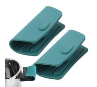 Cast Iron Skillet Handle Covers | 1 Pair Silicone Pan Handle Sleeve | Kitchen Accessories for Microwave Grill Oven Work Counter Griddle Dutch Frying Coffee Saucepan
