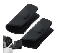 Cast Iron Skillet Handle Covers | 1 Pair Silicone Skillet Handle Cover | Heat Resistant Kitchen Gadgets for Stove Oven Grill Cooking Work Camping Coffee Griddle Microwave