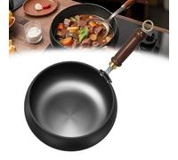 Cast Iron Skillet, Multi-Purpose Hand-Forged Non-Stick Frying Pan for Cooking, High Purity, 28cm