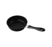 Cast Iron Skillet Small Frying Pan For Eggs Nonstick Egg Pancake Pan Compact Single Serve Cookware Smoke Stir Fry Black Iron Omelette
