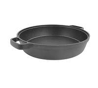 Cast Iron Skillets, Cast Iron Pot Cast Iron with Loop Handle 25cm Cast Iron Pot Dual Smart Cooking for Birthday, Anniversary, Thanksgiving, Christmas