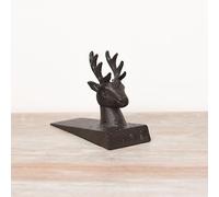 Cast Iron Stag Door Wedge 13.5cm Rustic Country Home Doorstop Decor
