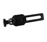 Cast Iron Tool Rest Base for 20mm or 25mm Tool Rest, Fits Small and Mini Woodworking Lathes, Wear-Resistant DIY Turning Accessory for Midi Lathe Projects,（25MM）