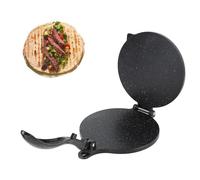 Cast Iron Tortilla Maker - 10.4x7.7 Inch Electric Rotis Tortilla Press, Flour Tortilla Press, Multifunctional Tortilla Press for Dumpling Skin Dough