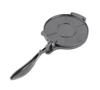 Cast Iron Tortilla Press, 8.26''x6.29''Roti Maker Quesadilla Flour Tool Make Indian Style Tortillas Homemade Mexican Set Scraper Rolling Pin Aluminum Rotis Press Frizz Tortilla Folder