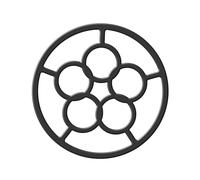 Cast Iron Trivet,Gas Hob Ring Reducer,Cast Iron Work Pan Support Ring,Non Slip Gas Ring Reducer for Moka Pot Coffee Pot Small Saucepan Pans Multi-Function Trivets Kitchen Supplies Accessories.