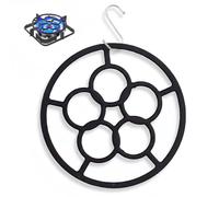 Cast Iron Trivet with 1 Hook, Cast Iron Wok Support Ring Stovetop Stand, Trivet for Gas Hob, Universal for 4/5 Claw Stove, Non Slip Trivets for Kitchen Worktops for Cast Iron Pot, Moka Pot, Pan