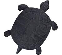 Cast Iron Turtle Stepping Stone 33x23cm Brown Garden Path Decorative