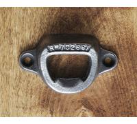 Cast Iron Wall Mounted Bottle Opener - Vintage Beer Bottle Opener