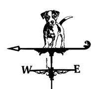 Cast Iron Weathervane Roof Mount Wind Direction Indicator Tool Outdoor Durable Farm Scene Garden Stake Weather Vane for Outdoor Farm Yard Garden Gazebo Decorations