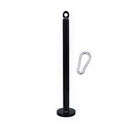 Cast Iron Weight Stack Pin - Fitness Loading Pin, Weight Lifting Pin | Barbell Support Frame, Cable Pulley System Weight Plates with Carabiner, Weight Lifting Holder Stand for Home Gym Pulley