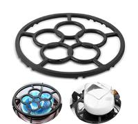 Cast Iron Wok Support Ring Stovetop Stand, Non Slip Gas Ring Reducer for Moka Pot Coffee Pot Small Saucepan, Reducer Ring Holder Trivets for Gas Stove Camping Stove