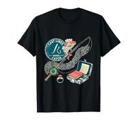 Cast Lines Catch Poetry Fishing Vintage T-Shirt